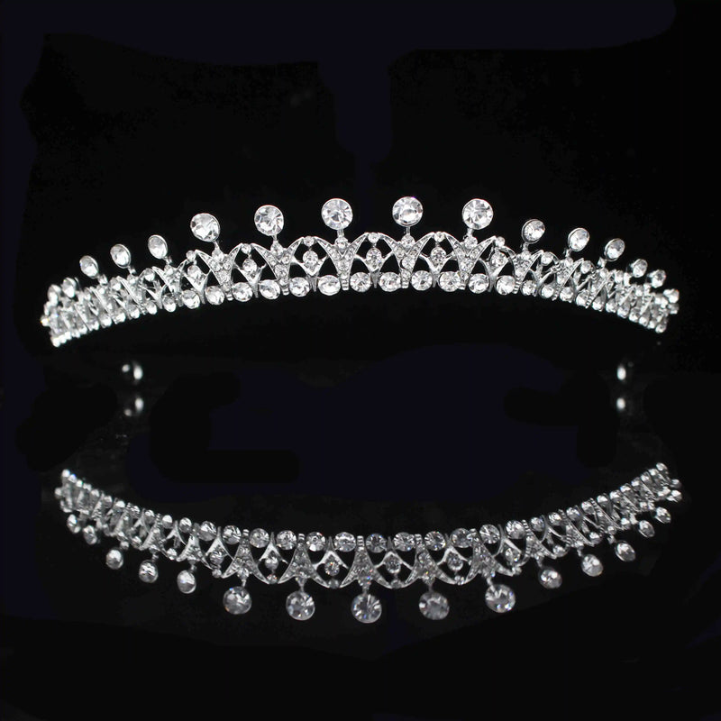8 Designs Crystal Wedding Bridal Tiara Crown For Women Prom Head Diadem Hair Ornaments Wedding Bride hair Jewelry accessories