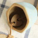 Nordic Succulent Flower Pots Planter Pot Home Decoration Accessories Hanging Pendants Figurines Wind Chime Resin Ornament Gifts