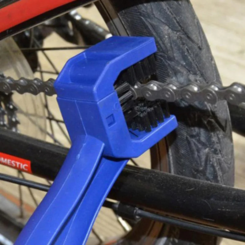 Motorcycle Bike Bicycle Chain Clean Brush Plastic Gear Grunge Brush Road MTB Mountain Bike Chain Cleaner Scrubber Tools