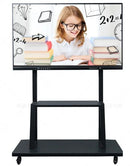 75"86"100 inch TV function Educational meeting teaching board TouchScreen Interactive smart whiteboard with pc built in