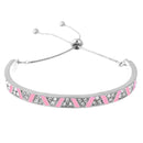 BAOPON New Arrival Silver Color Stainless Steel Mesh Bracelets With Charm Bracelets Bangles For Women Lover DIY Christmas Gift