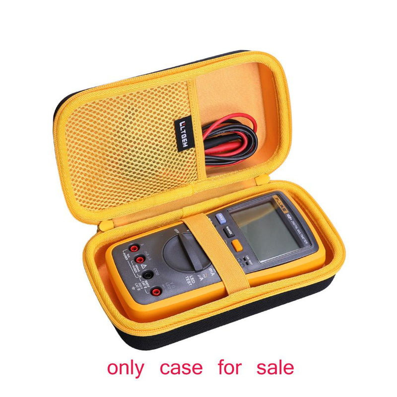 LTGEM Waterproof EVA Hard Case For SSEYL FLUKE 18B+ Digital Multimeter F18B+