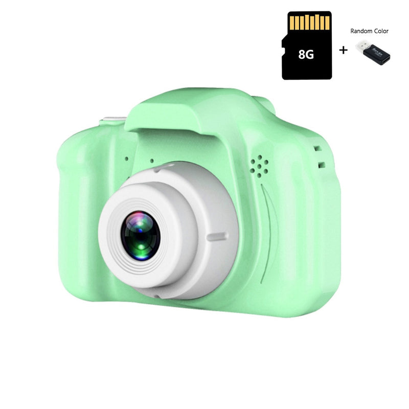 Mini Cartoon Camera 2 Inch HD Screen Educational Children Toys Portable Video Camera Digital Camera SLR Camera Camera For Kid