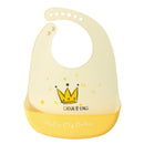 LOFCA 1pc Animal Cartoon Silicone Waterproof Bib Food Grade BPA&amp;PVC Free Silicone Soft Baby Bib Adjustable Easy Wash and Clean