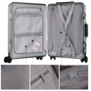 Baggage 20"24 Inch Men Luggage Sets Bag Trolley suitcase/rolling spinner wheels Pull Rod/Woman Men Aluminum frame traveller case