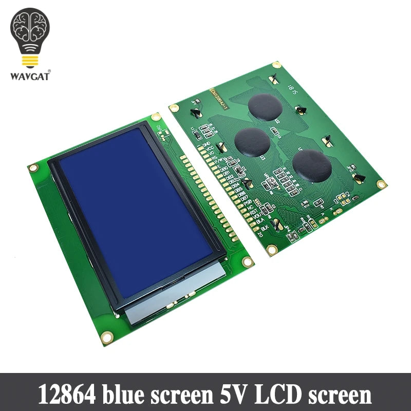 LCD1602 LCD 1602 2004 12864 module Blue Green screen 16x2 20X4 Character LCD Display Module HD44780 Controller blue black light