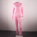 OMSJ 2023 Neon Green Solid Tracksuit Women 2 Piece Sets Casual Outfit Pants Set Suit Long Sleeve Clothing Set Streetwear Femme