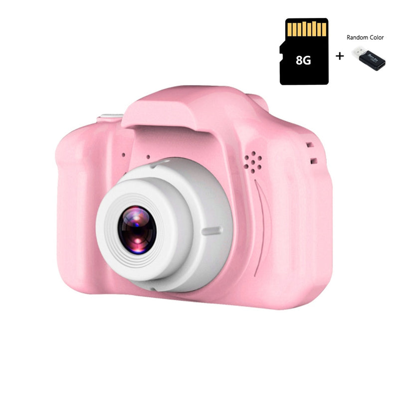 Mini Cartoon Camera 2 Inch HD Screen Educational Children Toys Portable Video Camera Digital Camera SLR Camera Camera For Kid