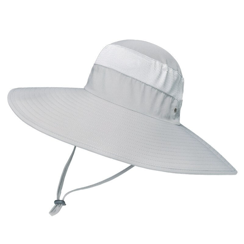 K114 New 2021 Summer Hat Oversized Brim Panama Men&