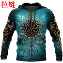 Yggdrasil - Norse Tree Of Life Viking symbol 3D Printed Hoodie Harajuku Streetwear Pullover Unisex Casual Jacket Tracksuit