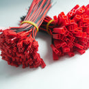 Free Shipping 10Pcs 50 100Pcs 2Pin JST Plug Cable Male/Female Connector For RC BEC Battery Helicopter DIY FPV Drone Quadcopter