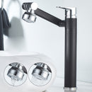 ELLEN Multifunction Bathroom Sink Faucet Hot Cold Water Mixer Crane Antique Bronze Deck Mounted Universal Water Taps EL1326