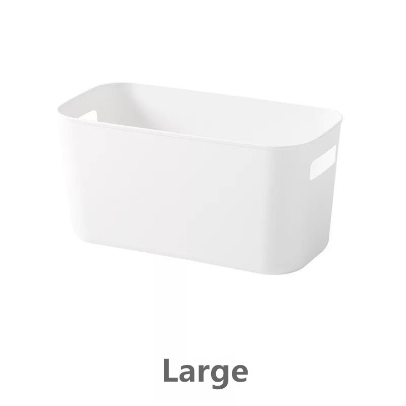 Home Laundry Basket Desktop Storage Basket Sundries Underwear Toy Storage Box Cosmetic Book Organizer Stationery Container