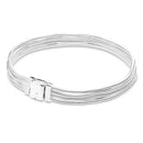 BAOPON New Arrival Silver Color Stainless Steel Mesh Bracelets With Charm Bracelets Bangles For Women Lover DIY Christmas Gift