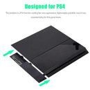For PS4 Console Cooler,Cooling Fan For PS4 USB External 5-Fan Super Turbo Temperature Control For Playstation 4 Console