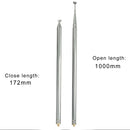 100cm 7 Sections Telescopic Aerial Antenna Replacement for FM Radio TV RC Car Control Transmitter Controller Car Antenna