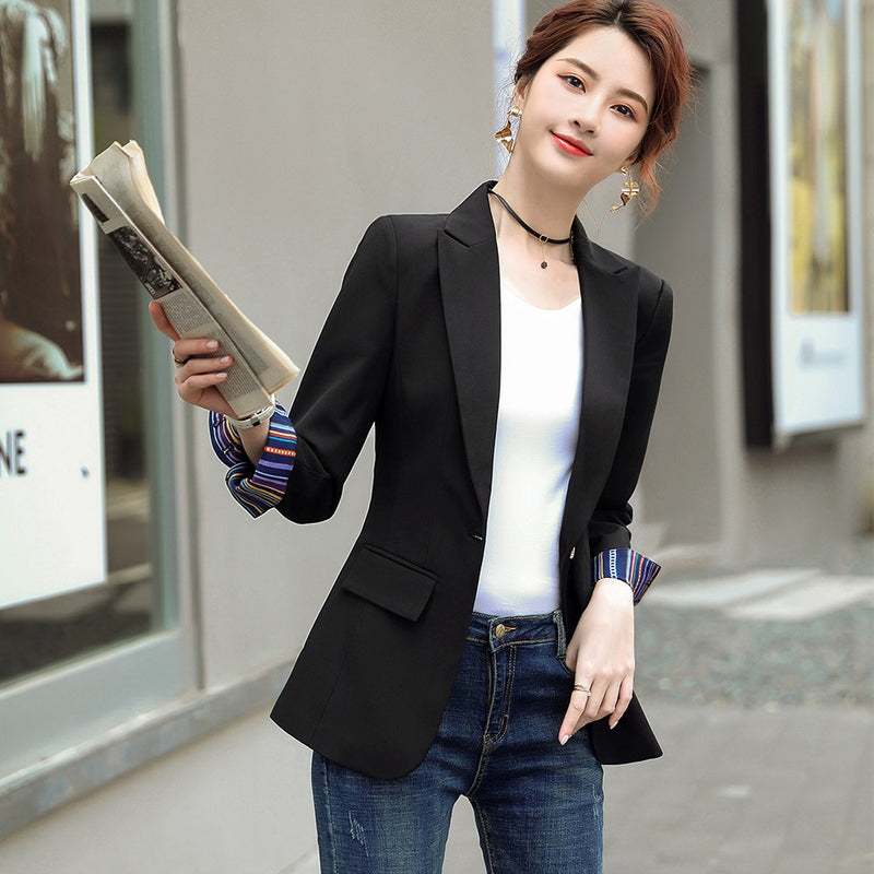 HIGH QUALITY Fashion 2020 Design Blazer Jacket Women&