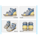 Ortoluckland Toddler Girls Sandals New Children Orthopedic Flatfeet Shoes Summer Boys Arch Support Footwear Size20 To33