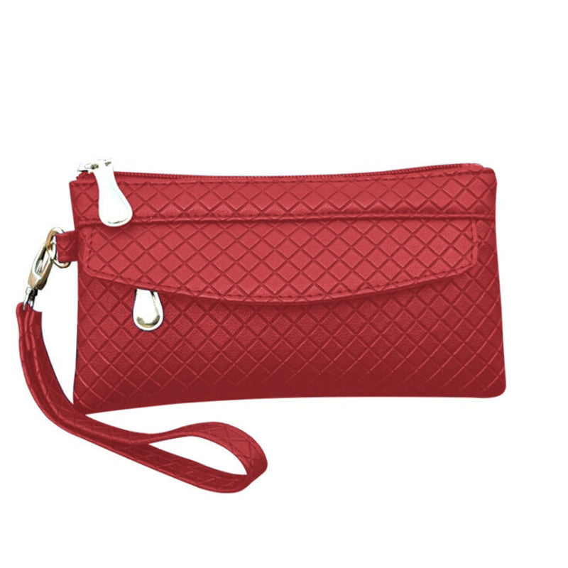 New Fashion Pu Leather Women Wallet Clutch Women&