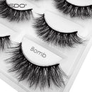 YSDO 5 pairs eyelashes mink strip lashes dramatic eyelashes natural 3d mink eyelashes makeup false eyelashes cilios maquiagem
