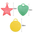 3pcs/set Helium Balloons Fixed Pendant Falling Weight Block for Wedding Birthday Party Decorations Supplies Balloon Accessories
