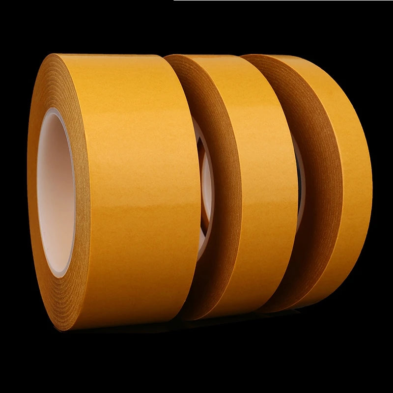 50 Meter High Temperature Resistance PET Double Sided Tape No Trace Transparent Heat Resistant Strong Double-Sided Adhesive Tape