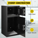 SucceBuy 33" Double Door Safe Deposit Box Secret Hidden Piggy Bank Steel Separate Storage Space Electronic Lock for Office Home