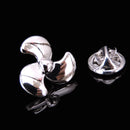 High quality men's shirt Brooch fashion jewelry doctor stethoscope Brooch new dress scarf badge pin gift, wholesale and retail