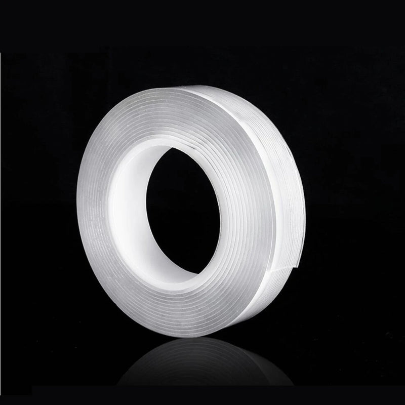 30mm 50mm Nano Tape Double Sided Tape Transparent NoTrace Reusable Waterproof Adhesive Tape Cleanable Home Gekkotape