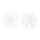 Small Power Mini Plastic Fan Blade 4/6 Leaves For Hairdryer Motor