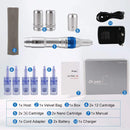 Ultima Dr Pen A6 with 6PCS Cartridges Needles Professional Microneedling DermaPen Wireless Electric Skin Care Tools Kit