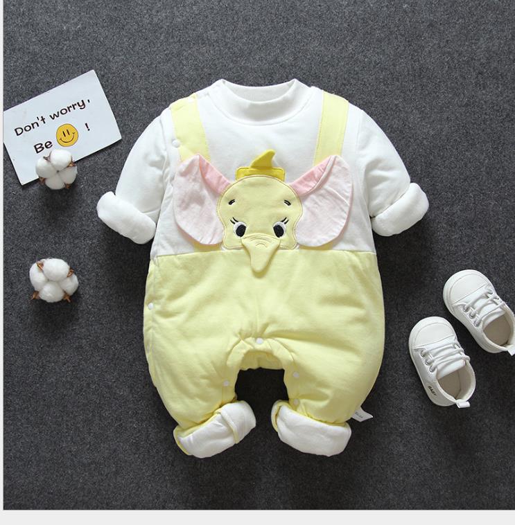 Newborn baby jumpsuit, baby boy and baby cotton covered foot jumpsuit. 9