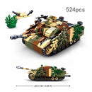 Sluban Normandy Landings Ww2 Military Vehicle Bunker Artillery Building Blocks Germany UK US World War I Ii Army Tank Plane Sets