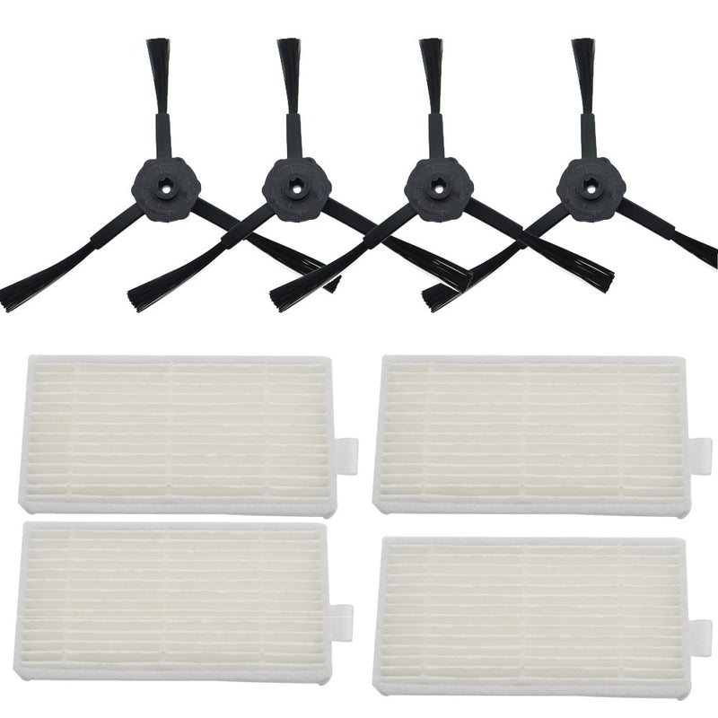 6x side brush 6x HEPA Filter kit for CHUWI ilife v5s v5 x5 ilife V3s v3s pro v3l v5s pro v50 robot vacuum cleaner BPfire