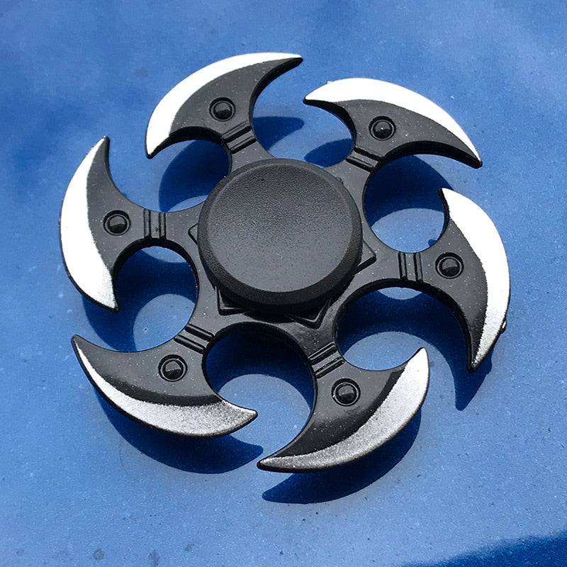 Metal Ninja Fidget Spinner Mobile Phone Game Series Finger Spinner Relief Stress Toys Hobbies for Adult Office Spinner Toy