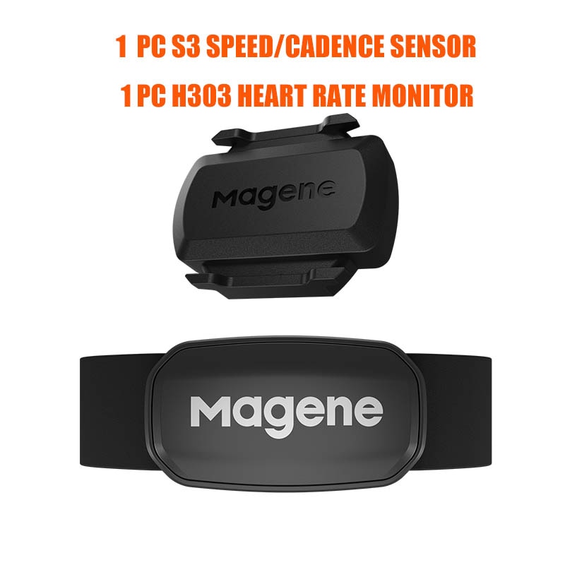 Magene H303 Heart Rate Sensor Bluetooth ANT Upgrade HR Monitor With Chest Strap Dual Mode Computer Bike  Sports Band Belt