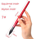 Professional Watercolor Paint Brush Handmade Squirrel Nylon Hair Pointed Painting Brush Set for Watercolor Painting Art Supplies