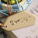 Nordic Succulent Flower Pots Planter Pot Home Decoration Accessories Hanging Pendants Figurines Wind Chime Resin Ornament Gifts