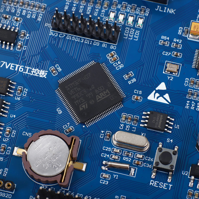 1Set Industrial Control Development Board STM32F407VET6 Learning 485 Dual CAN Ethernet Internet of Things STM32 Original