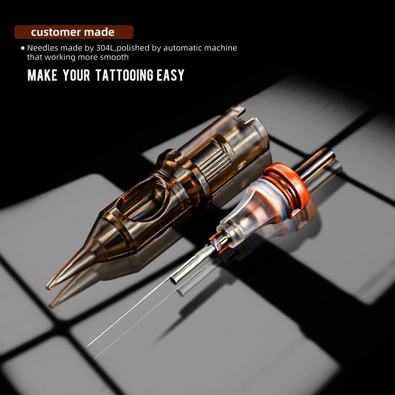 Ambition Revolution Tattoo Cartridge Mix Round Liner Shader Curved Magnum Tattoo Needles 1rl 3rl 5rl 7rl 9rl 11rl 7rm 9rm 13rm