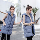 2023 New Autumn And Winter Women's Vest Loose Mid-Length Women's Waistcoat 3XL Women's Sleeveless Jacket