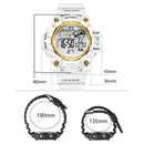 TPW Midsize Digital Watch For Women School Girl 50meter Water Resistant