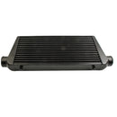Front Intercooler Tube and Fin 600x300x76 3inch In/outlet Black For Universal