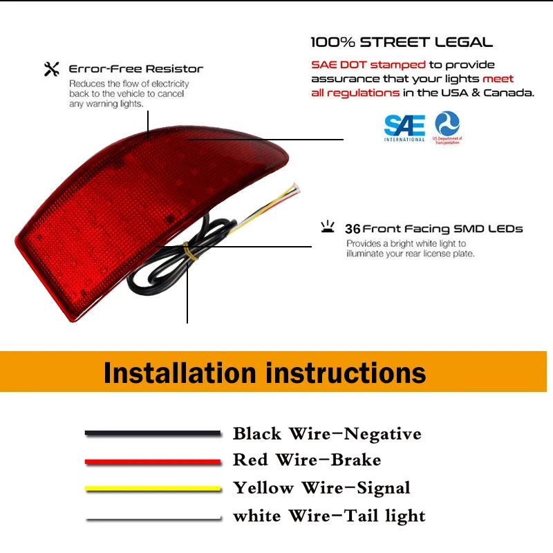 iJDM Car LED Tail Rear Bumper Reflector Lights For Lexus IS250 IS350 Function as Tail,Brake & Rear Fog Lamps,Turn Light 06-2013