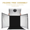 45 65 80cm Photo Light Studio Soft Boxes Portable Foldable Dimmable Photography Table Shooting Tents Kit With 5 Background Board