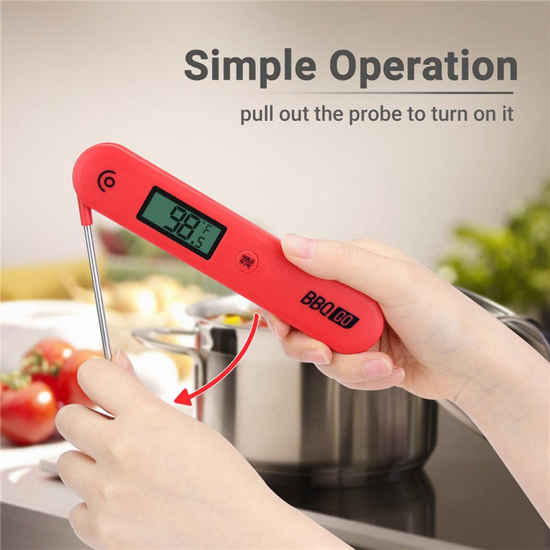 INKBIRD BG-HH1C Digital Kitchen Thermometer For Oven Beer Meat Cooking Food Probe BBQ Electronic Oven Thermometer Kitchen Tools