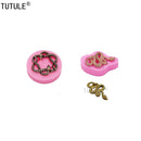 Serpents Silicone Rubber Flexible Food Safe Mold resin clay fondant crafts cake decor etc Two Snakes Flexible Polymer Mould