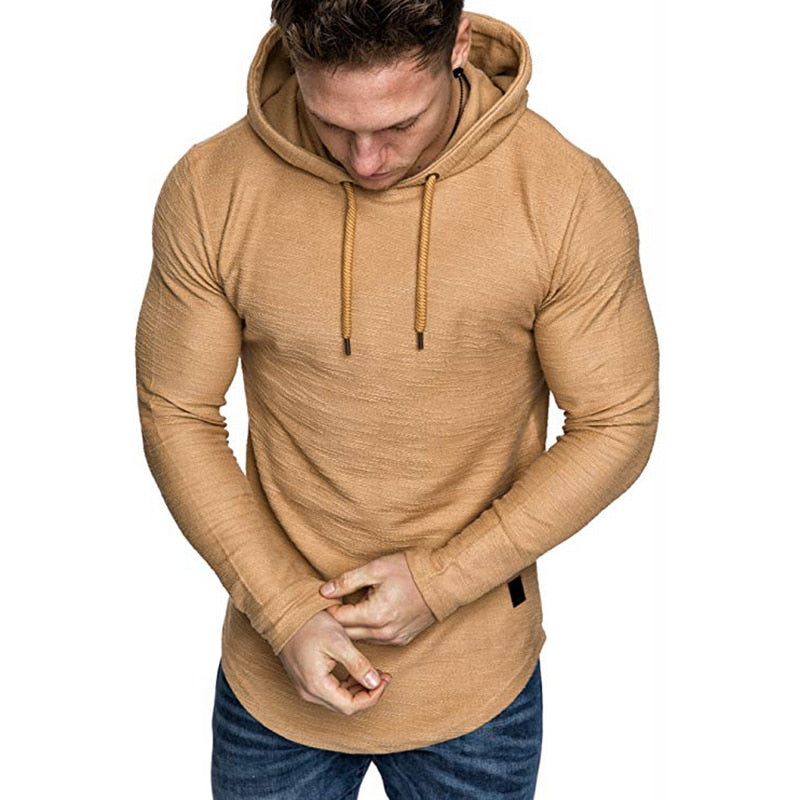 2022 New Men&#39;s Brand Solid Color Sweatshirt Fashion Men&#39;s Hoodie Spring And Autumn Winter Hip Hop Hoodie Male Long Sleeve M-3XL