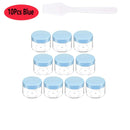 20Pcs 20ml Acrylic Round Clear Jars with Lids for Lip Balms Creams  DIY Make Up Cosmetics Samples lip gloss Containers Set
