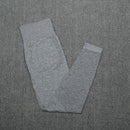 NORMOV Seamless Yoga Set For Women 2/3 PCS Gym Set Fitness Sport Set Women Workout Leggings Push Up Bra Long Sleeve Shirts